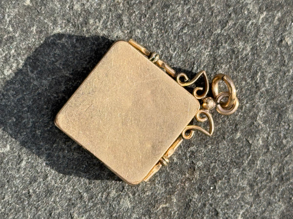 Crescent Moon and Star Locket