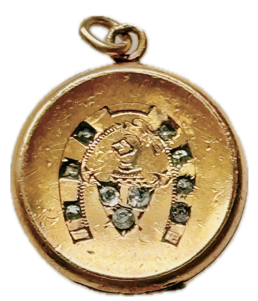 Horseshoe Crest Locket