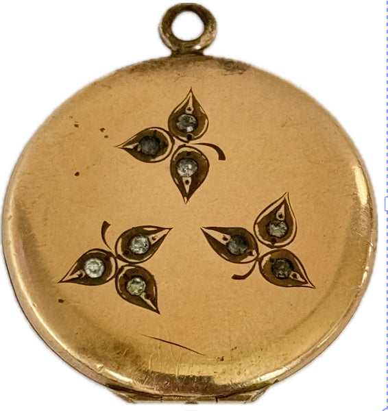 Triple Clover Locket