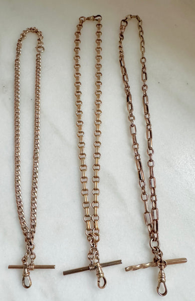 Vintage Watch Chain Necklaces