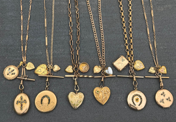 Vintage Watch Chain Necklaces