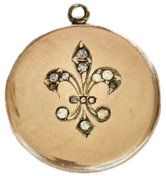 Fleur de Lis Locket