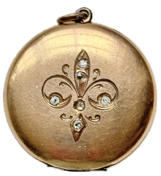 Fleur de Lis Locket