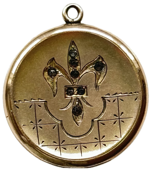 Fleur de Lis Locket