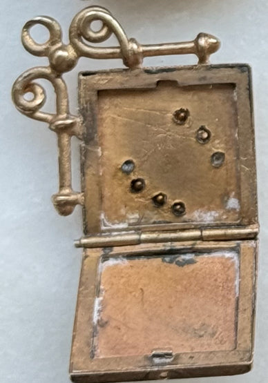 Square Horseshoe Locket