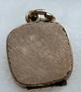 Rounded Square Floral Locket