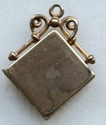 Square Horseshoe Locket