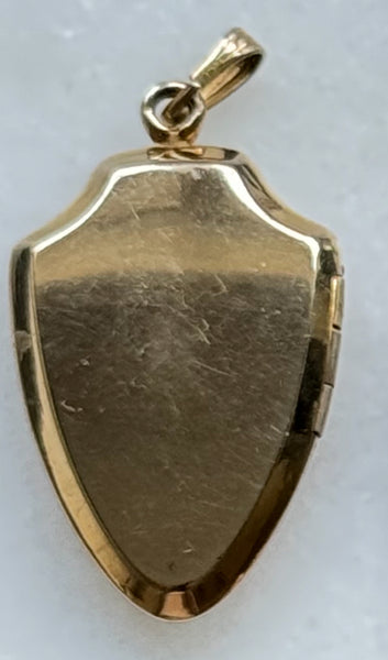 Oblong Crest Locket