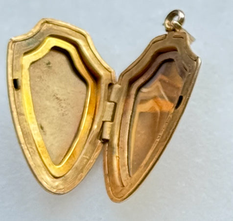 Oblong Crest Locket