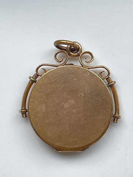 Ruby Horseshoe Locket