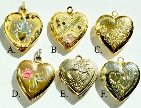 Assorted Heart Lockets
