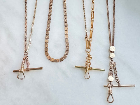 Vintage Watch Chains