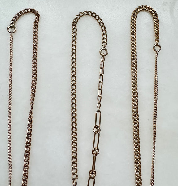 VIntage Chain Necklaces I