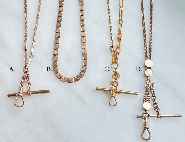 Vintage Watch Chains